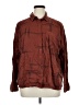 RVCA Burgundy Long Sleeve Button-Down Shirt Size XL - photo 1