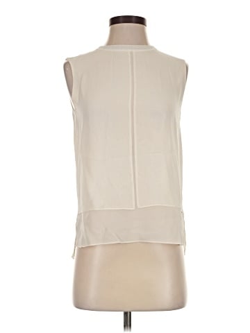 Vince. Sleeveless Silk Top (view 1)