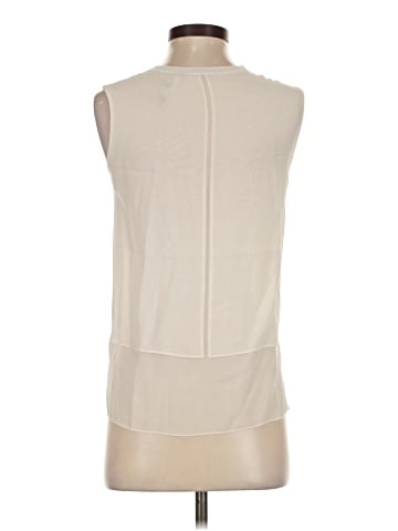 Vince. Sleeveless Silk Top (view 2)