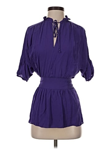 BCBGMAXAZRIA 3/4 Sleeve Blouse (view 1)