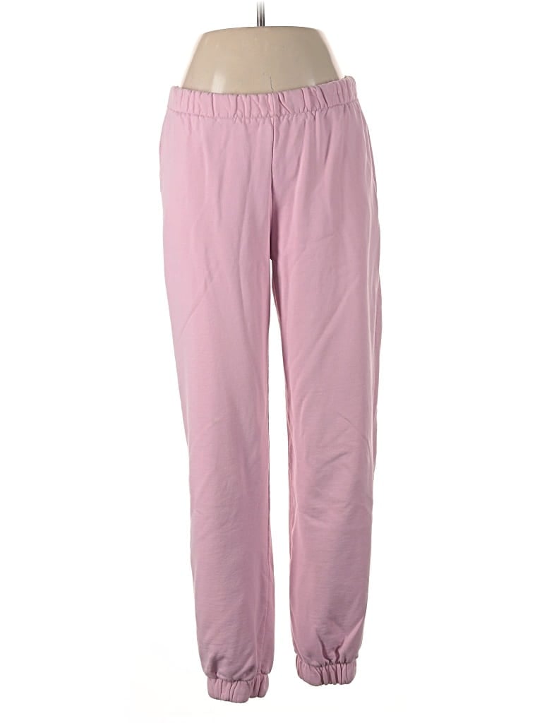 Pre-owned Brandy Melville Casual Pants In Pink