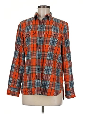 Lauren Jeans Co. Long Sleeve Button-Down Shirt (view 1)