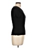 Splendid Black Short Sleeve Turtleneck Size L - photo 4
