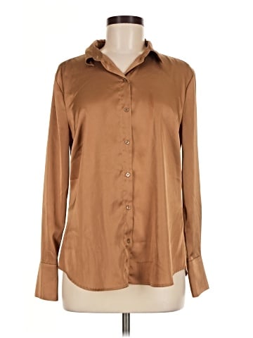 Banana Republic Factory Store Long Sleeve Blouse (view 1)