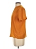 Sara Stephen 100% Polyester Orange Short Sleeve Blouse Size S - photo 5