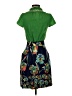 Tabitha 100% Polyester Tropical Green Casual Dress Size 0 - photo 2