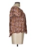 Willow & Root 100% Rayon Brown Short Sleeve Blouse Size L - photo 4