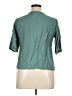 Unbranded Teal Short Sleeve Blouse Size XL - photo 2