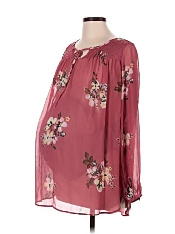 Liz Lange Maternity for Target 3/4 Sleeve Blouse (view 1)