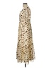 1.State 100% Polyester Floral Ivory Casual Dress Size L - photo 5