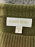 Ronny Kobo Animal Print Green Wool Pullover Sweater Size S - photo 7