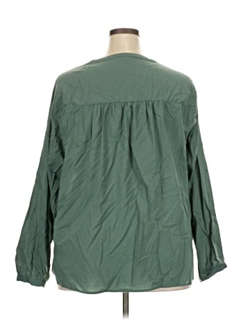 Torrid 3/4 Sleeve Blouse (view 2)
