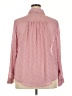 Torrid 100% Polyester Chevron-herringbone Pink Long Sleeve Blouse Size 2X Plus (2) - photo 2