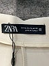 Zara Solid Ivory Casual Pants Size XL - photo 7