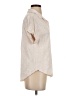 Dylan 100% Cotton Ivory Short Sleeve Blouse Size XS - photo 4