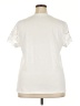 Unbranded Ivory Short Sleeve Top Size 2XL - photo 2