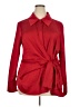 ELOQUII Red Long Sleeve Blouse Size 22 Plus - photo 1