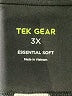 Tek Gear Solid Black Active Pants Size 3X - photo 4