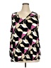 Nine West Black Tank Top Size 3X - photo 1