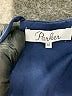 Parker Solid Blue Ivory Cocktail Dress Size M - photo 7