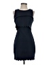Teeze Me Solid Blue Cocktail Dress Size 3 - 4 - photo 1