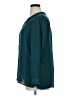 Rose + Olive 100% Polyester Teal 3/4 Sleeve Blouse Size XL - photo 5