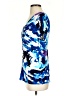 Express Blue Short Sleeve Blouse Size S - photo 5
