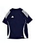 Adidas 100% Polyester Blue Active T-Shirt Size 11/12y - photo 1