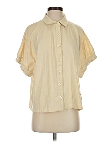 Known Supply Short Sleeve Blouse (view 1)