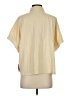 Known Supply Yellow Short Sleeve Blouse Size S - photo 2