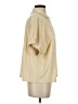 Known Supply Yellow Short Sleeve Blouse Size S - photo 4