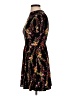 Forever 21 Floral Black Casual Dress Size S - photo 5