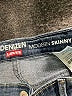 Denizen from Levi's Solid Blue Jeans Size 31 waist - photo 7