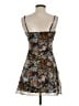 Shein Floral Brown Cocktail Dress Size 4 - photo 2