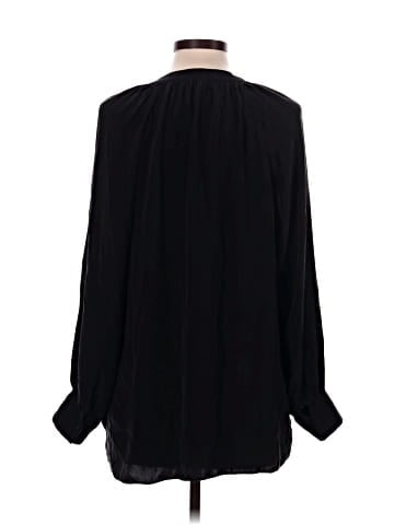 Antonio Melani Long Sleeve Silk Top (view 2)
