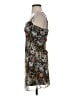 Shein Floral Brown Cocktail Dress Size 4 - photo 5