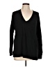 Lord & Taylor Black Pullover Sweater Size L - photo 1