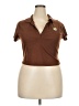 rue21 Brown Short Sleeve Polo Size 2X - photo 1