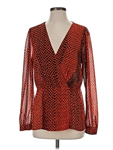 MICHAEL Michael Kors Long Sleeve Blouse (view 1)