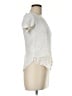 West End Ivory Short Sleeve Blouse Size 6 - photo 4