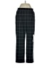 A New Day Plaid Black Track Pants Size S - photo 1