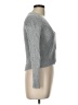 Unbranded 100% Polyester Gray Cardigan Size L - photo 4