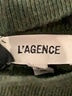 L'Agence Green Turtleneck Sweater Size L - photo 7