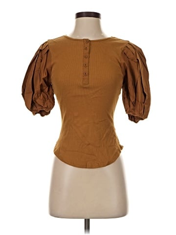 Ulla Johnson Short Sleeve Blouse (view 1)