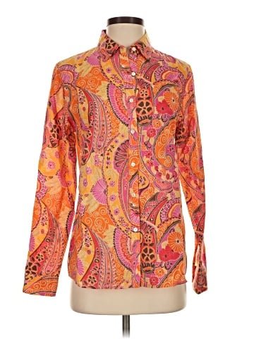 J. McLaughlin Long Sleeve Button-Down Shirt (view 1)