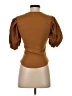 Ulla Johnson 100% Cotton Brown Short Sleeve Blouse Size S - photo 2