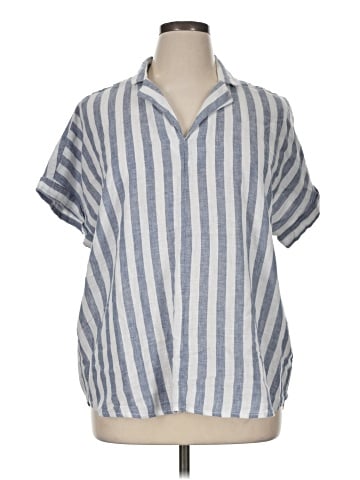 BeachLunchLounge Short Sleeve Blouse (view 1)