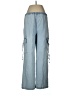 Vanilla Star Blue Cargo Pants Size M - photo 2