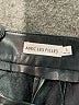 Avec Les Filles 100% Polyurethane Metallic Black Shorts Size S - photo 3