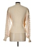 Lush Ivory Pullover Sweater Size L - photo 2